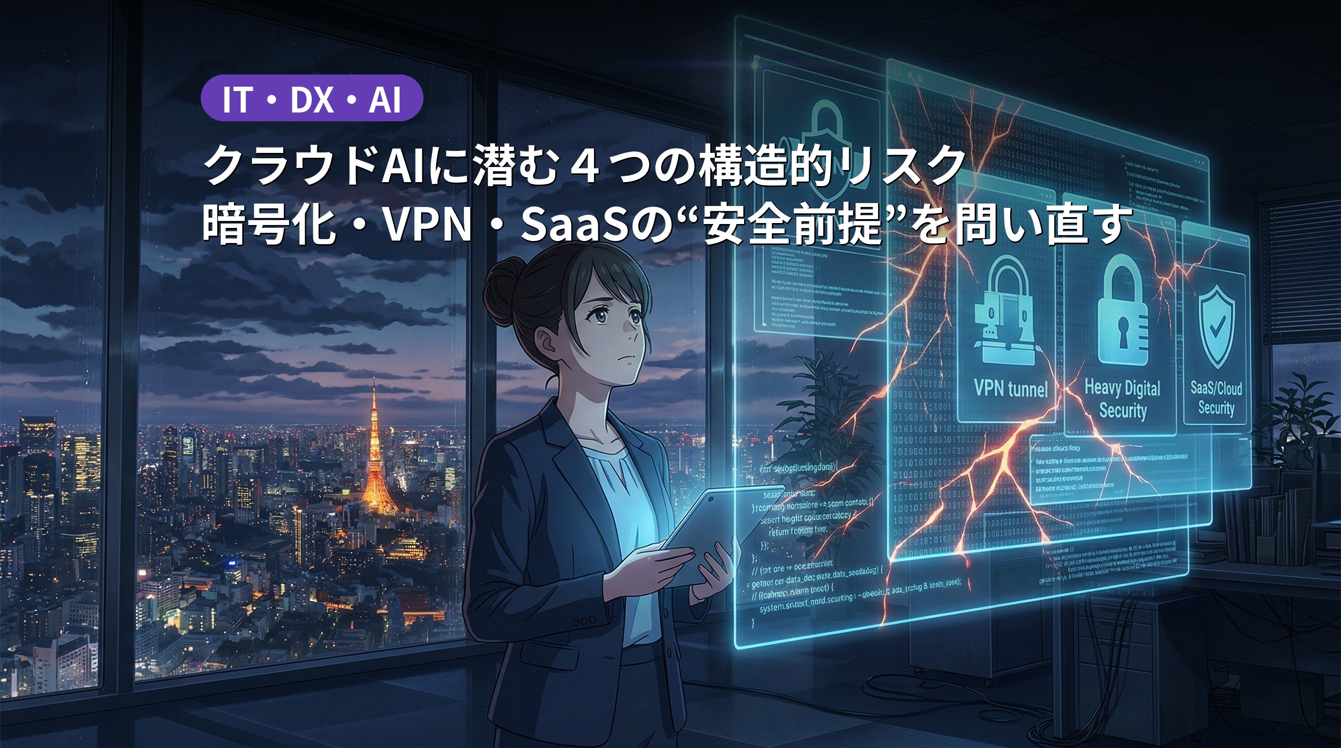 クラウドAIに潜む構造的リスク